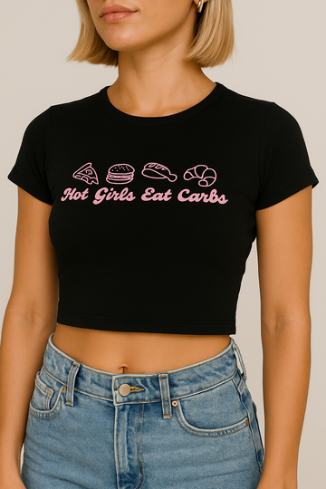 Eat Carbs Baby Tee