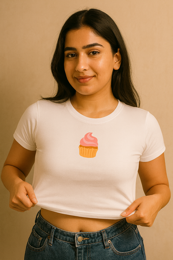 Whip It Embroidery Baby Tee