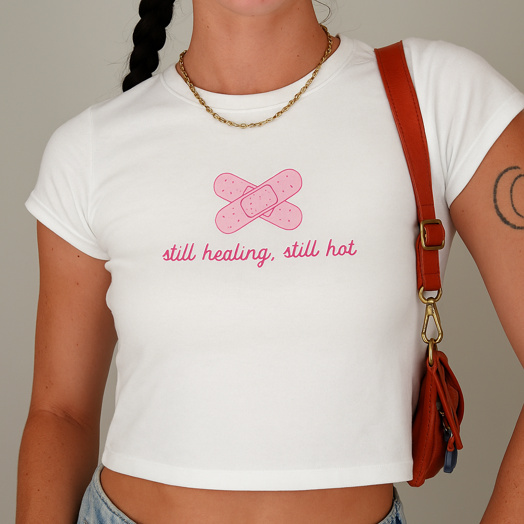 Still Healing Embroidery Baby Tee