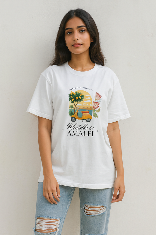 MENTALLY IN AMALFI OVERSIZED T-SHIRT