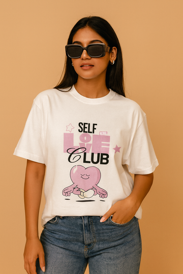 SELF LOVE CLUB OVERSIZED T-SHIRT