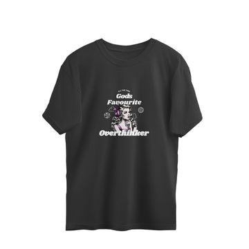 God's Favourite Overthinker Oversized T-Shirt