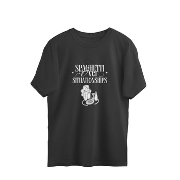SPAGHETTI > SITUATIONSHIPS OVERSIZED T-SHIRT